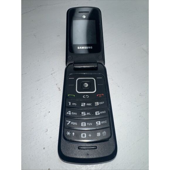 Samsung SGH-A157V (AT&T) Flip Mobile Cell Phone - 3G GSM with battery. Works ! - Picture 1 of 4